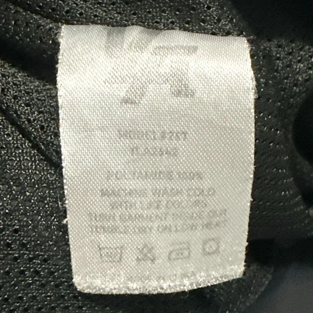 Youngla Joggers Pants Men L Black Nylon Mid Rise Elastic Waistband Pockets